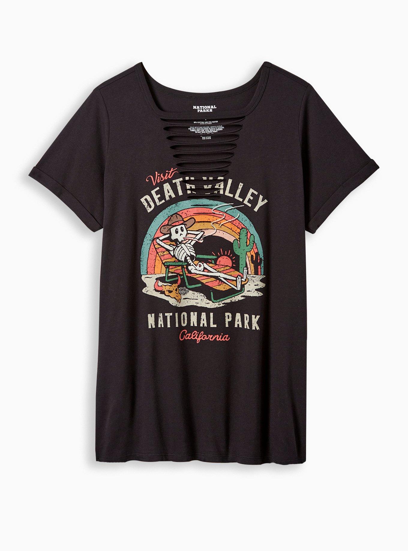 Death Valley Cotton Poly Slash Tee