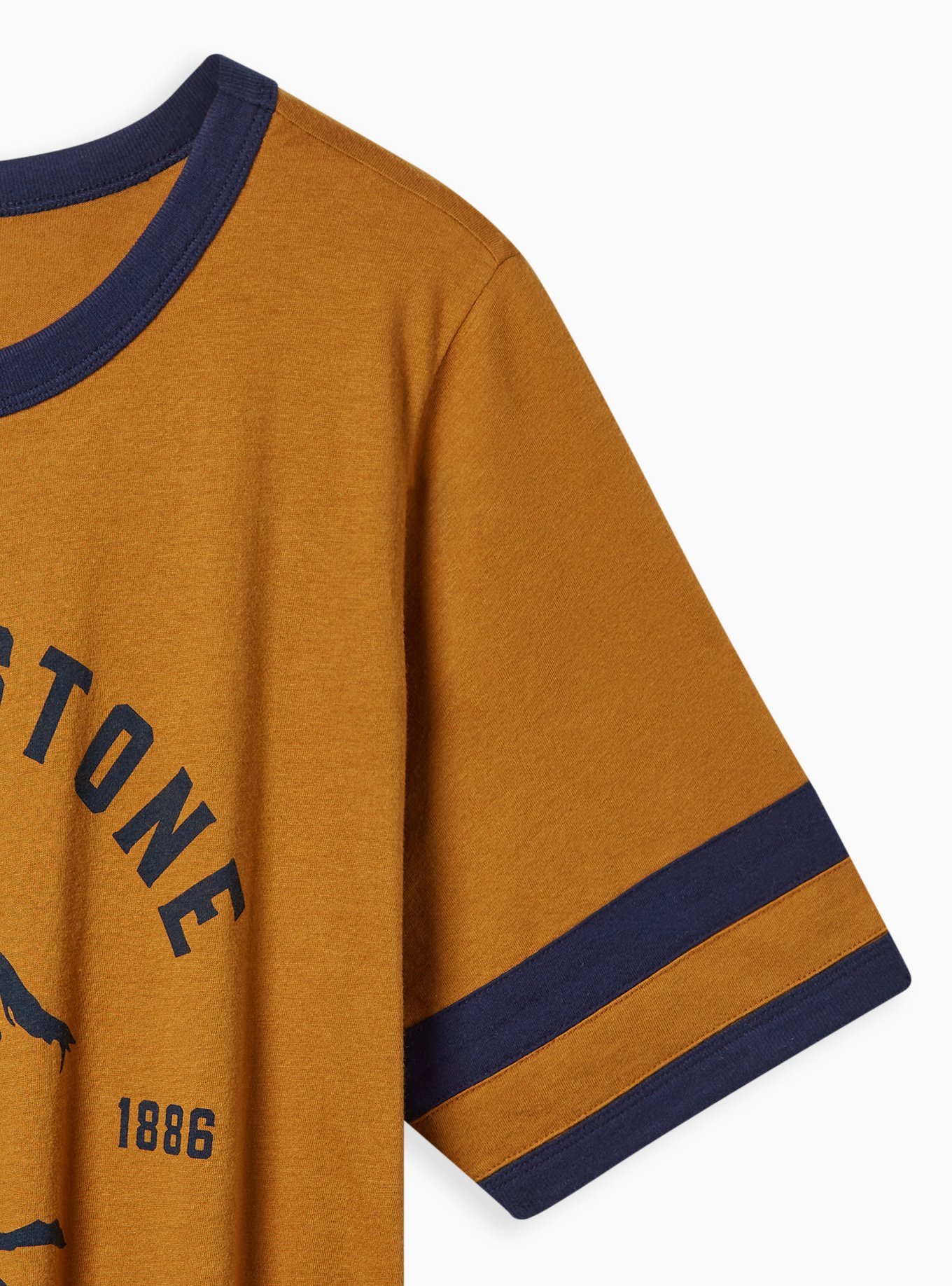 Plus Size - Yellowstone Classic Fit Cotton Ringer Tee - Torrid