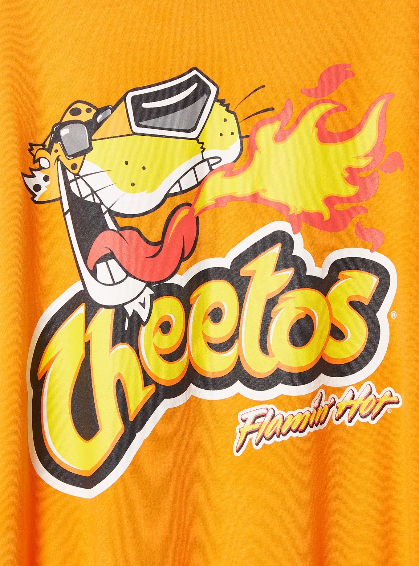 Plus Size - Hot Cheetos Classic Fit Cotton Crew Neck Top - Torrid