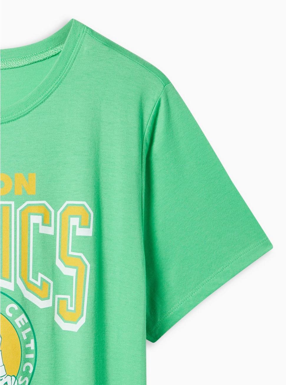NBA Boston Celtics Classic Fit Cotton Crew Neck Tee, GREEN, alternate