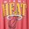 Plus Size NBA Miami Heat Classic Fit Cotton Crew Neck Tee, JESTER RED, swatch