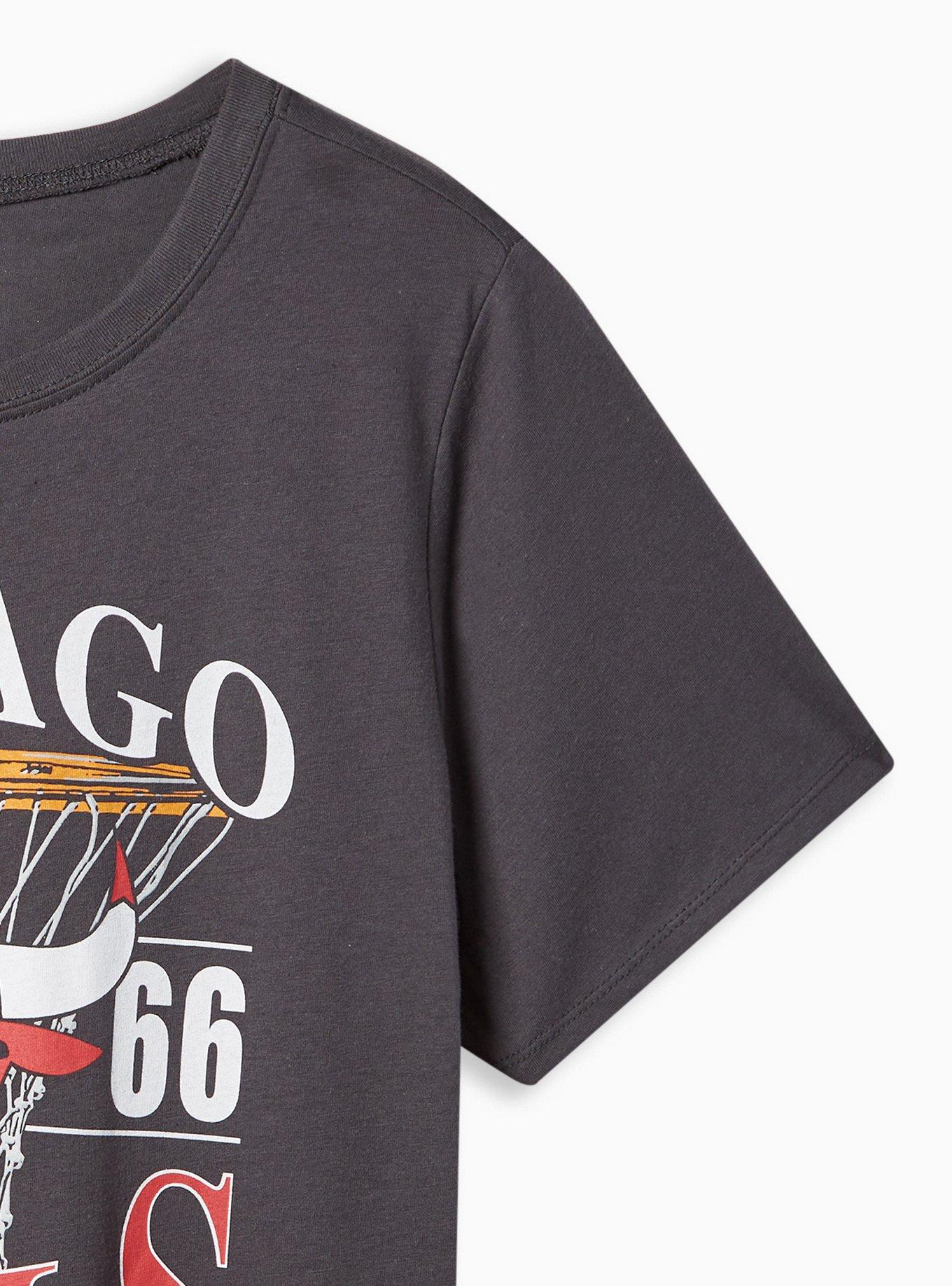 Plus Size NBA Chicago Bulls Fit Cotton Crew Neck Tee Torrid