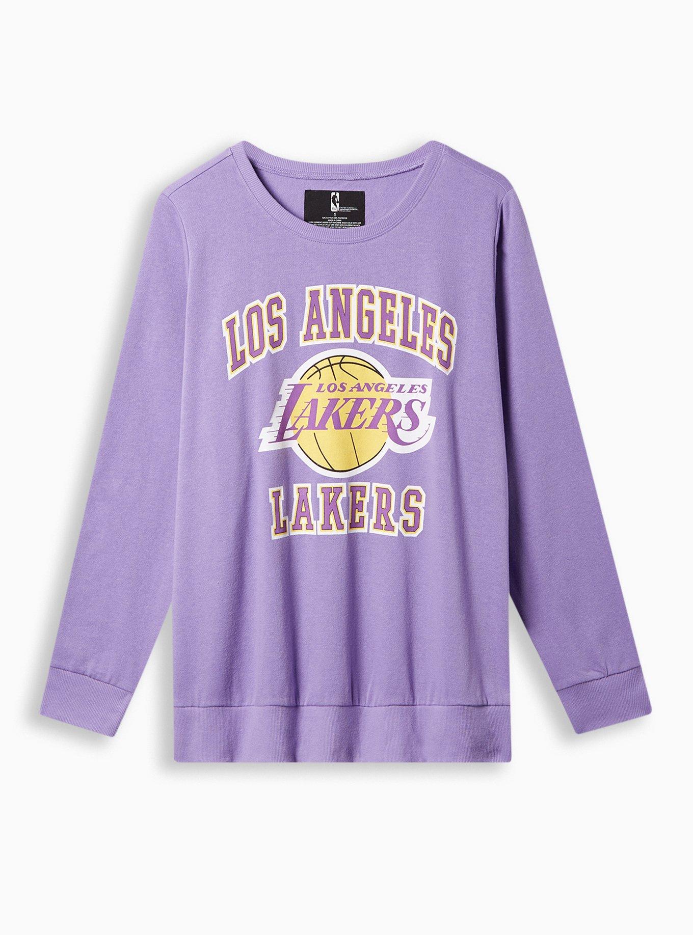  Basketball Lakers Jersey Pullover Jumper Top Slouchy