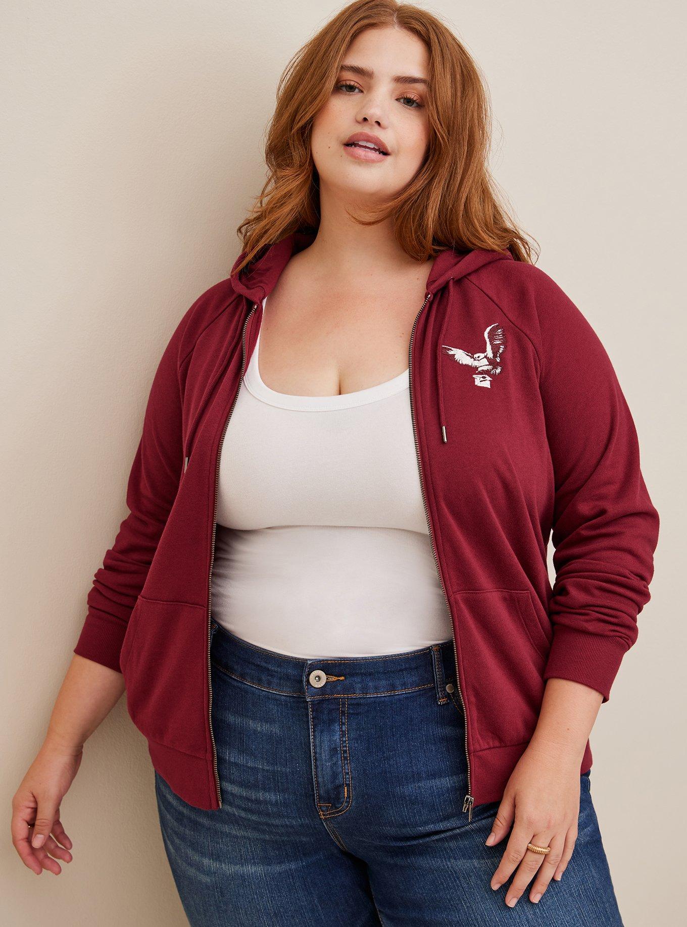 Torrid zip up hoodie new arrivals