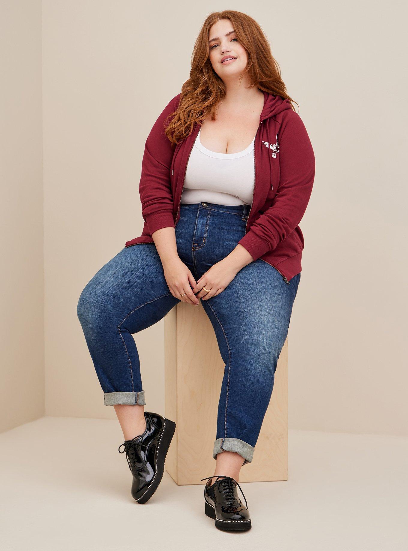 Torrid zip up hoodie new arrivals