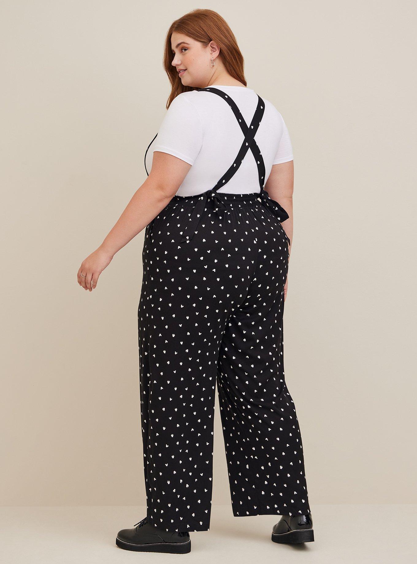 Disney Mickey Polka Dot Stretch Challis Overall, MULTI, alternate