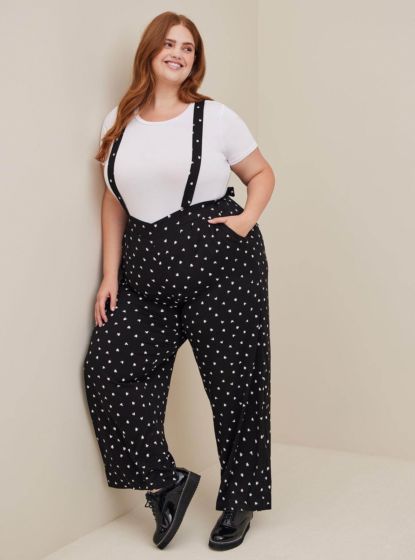 Disney Mickey Polka Dot Stretch Challis Overall, MULTI, hi-res