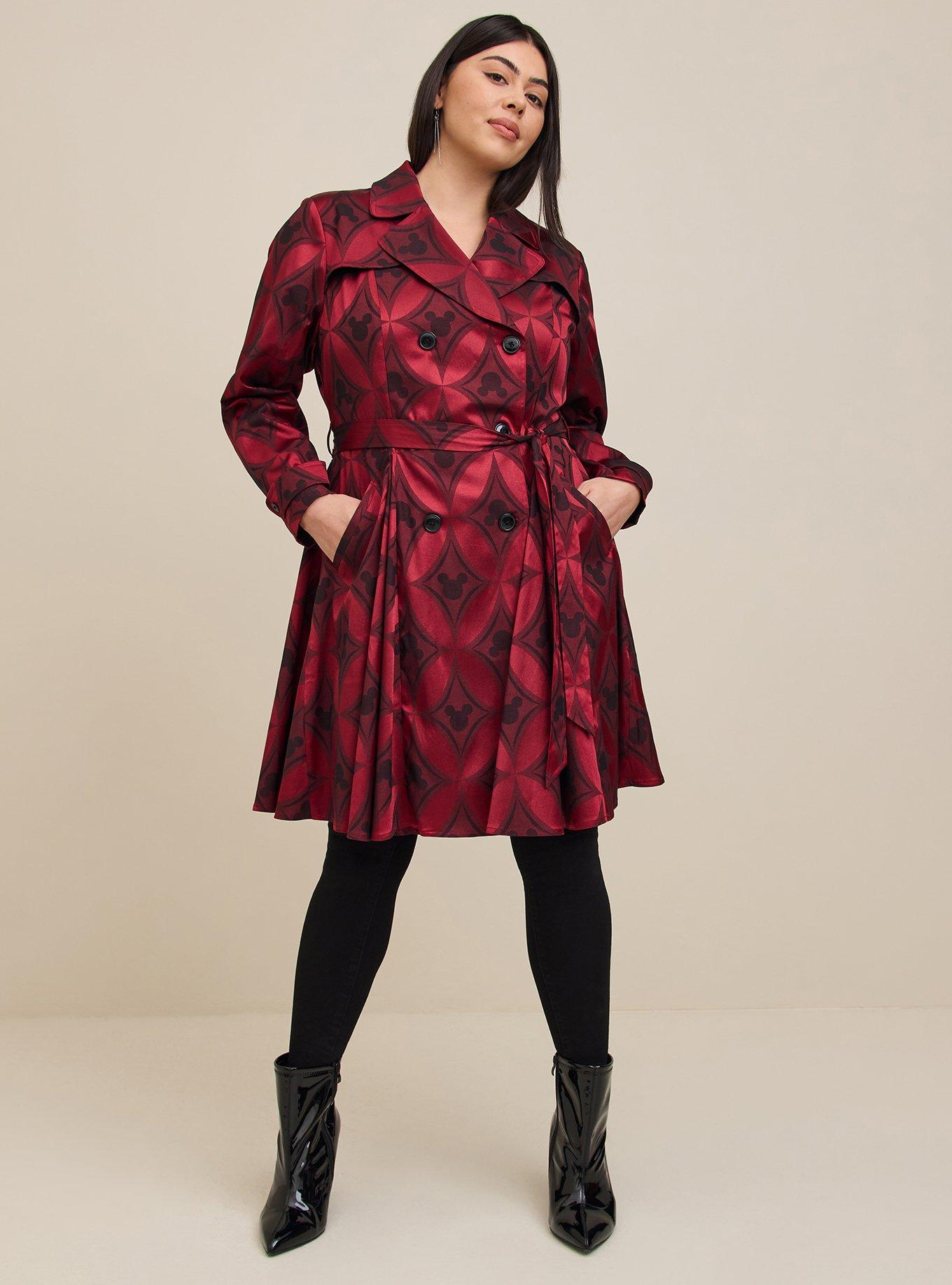 Louisville Print Trench Dress