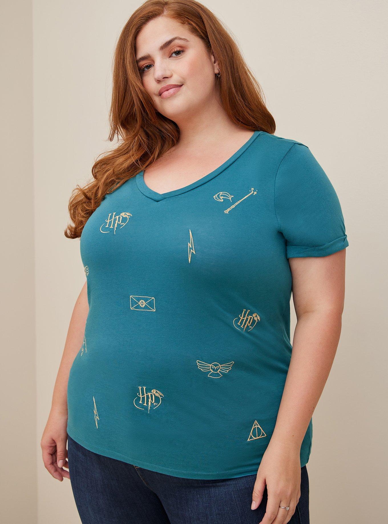 Plus size harry potter hot sale shirt