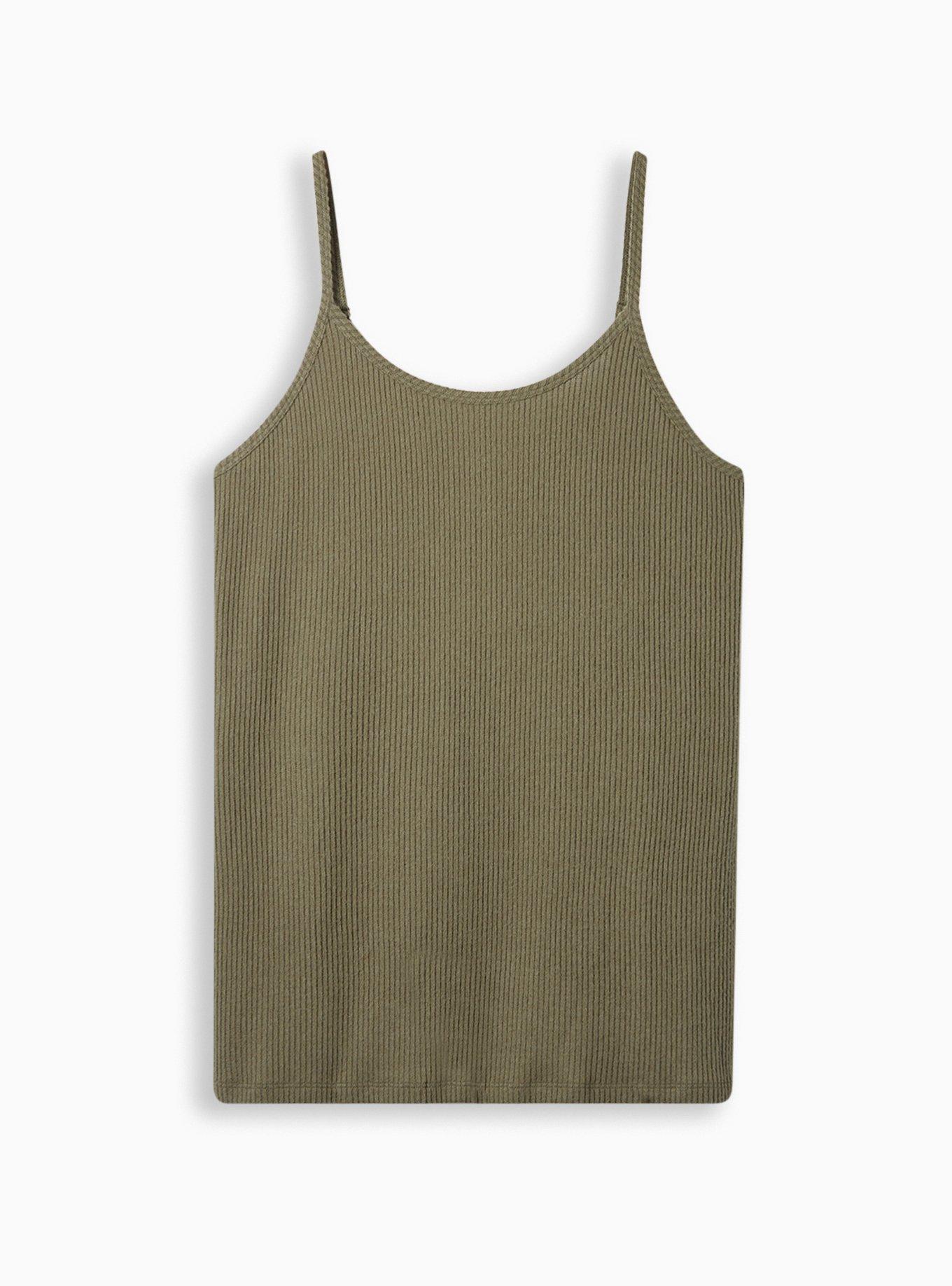 Super Soft Plush Rib Sleeveless Lounge Cami