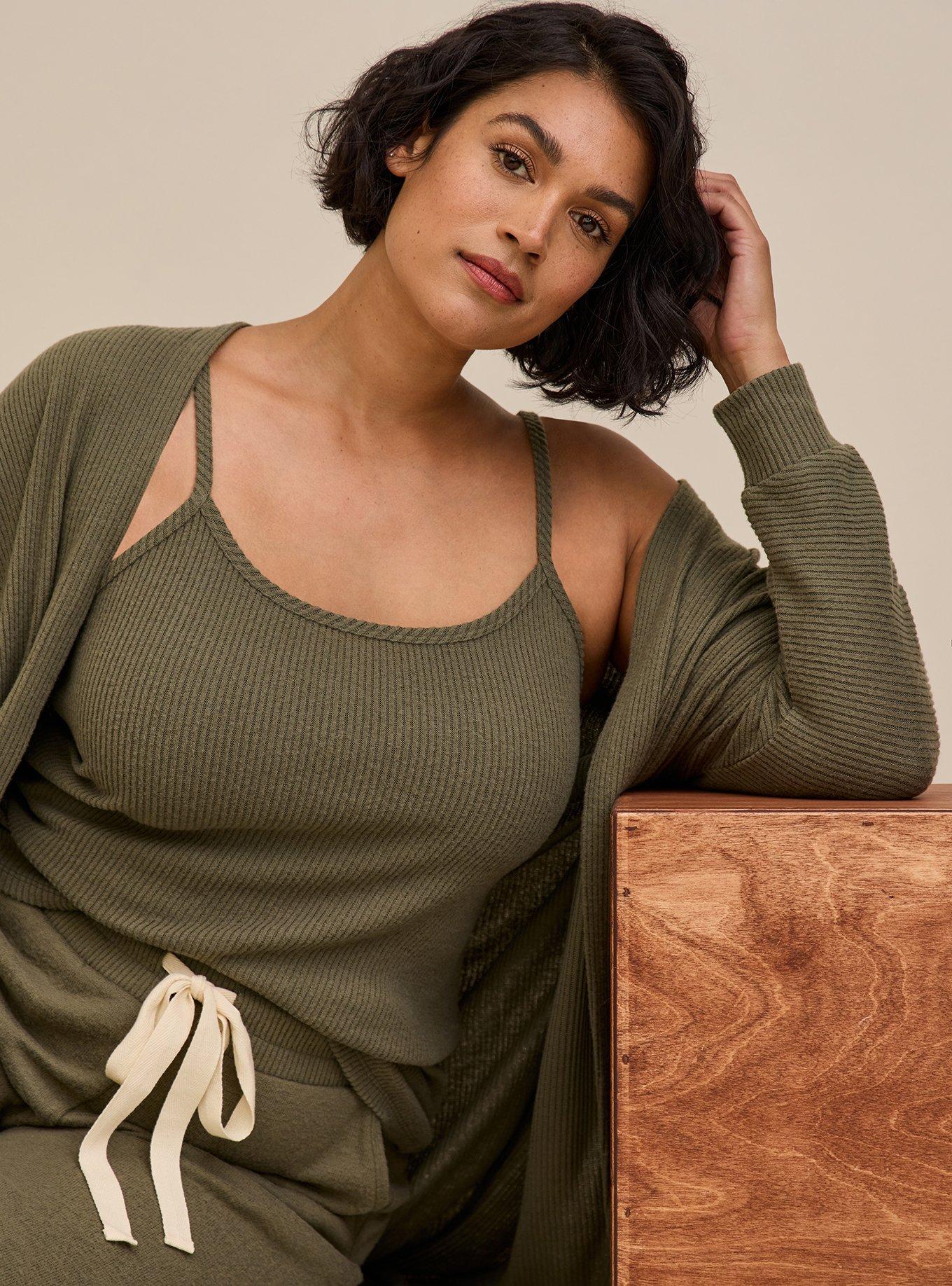 Plus Size - Super Soft Plush Rib Sleeveless Lounge Cami - Torrid
