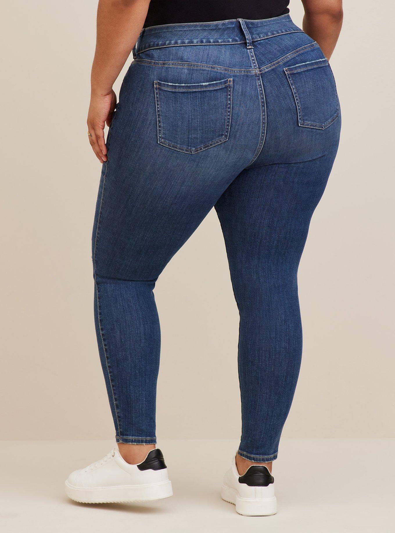 Jegging Skinny Super Soft High-Rise Destructed Jean, RIP REPAIR AVALON, alternate