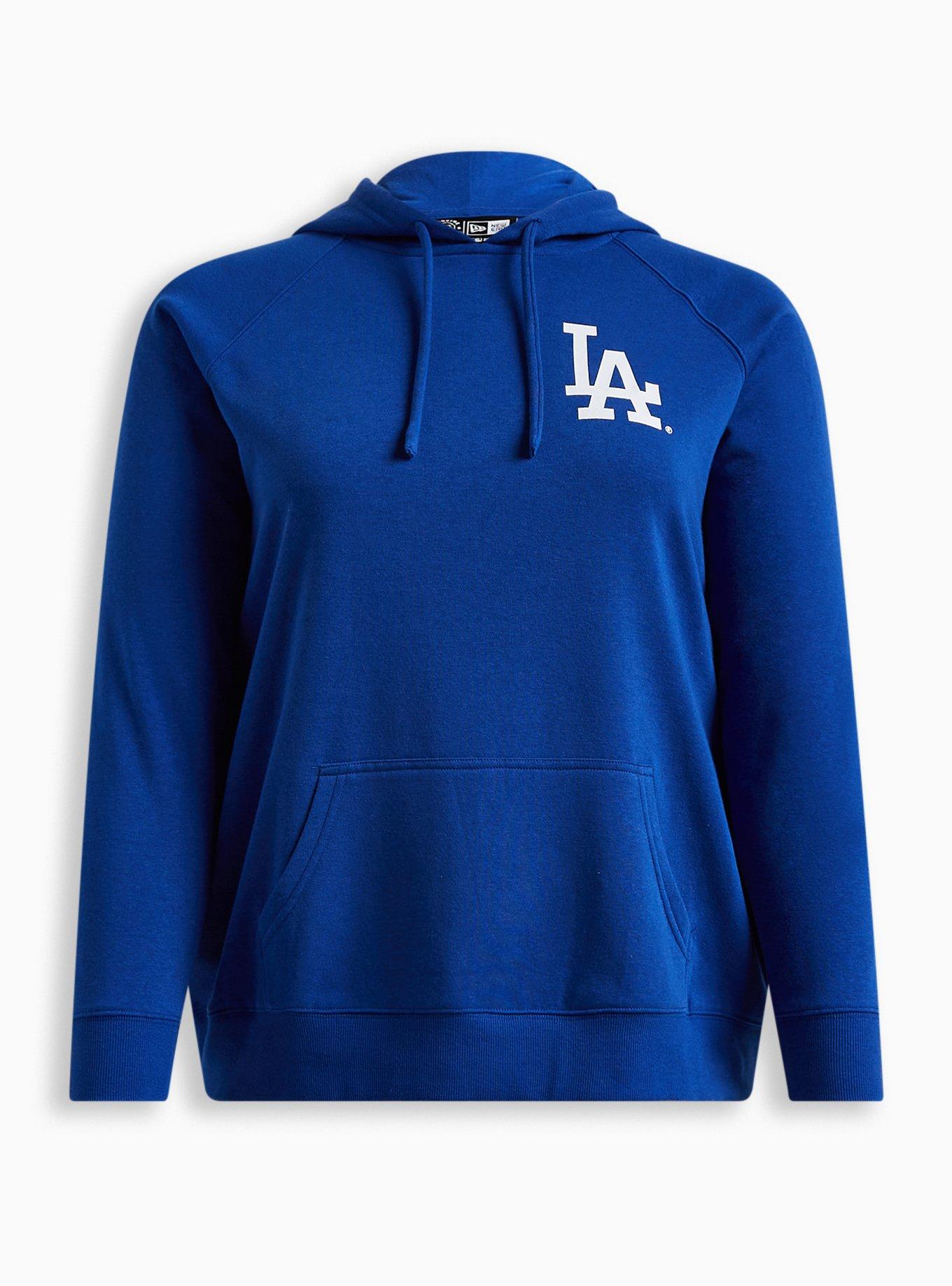 Plus Size - MLB LA Dodgers Cozy Fleece Hoodie - Torrid