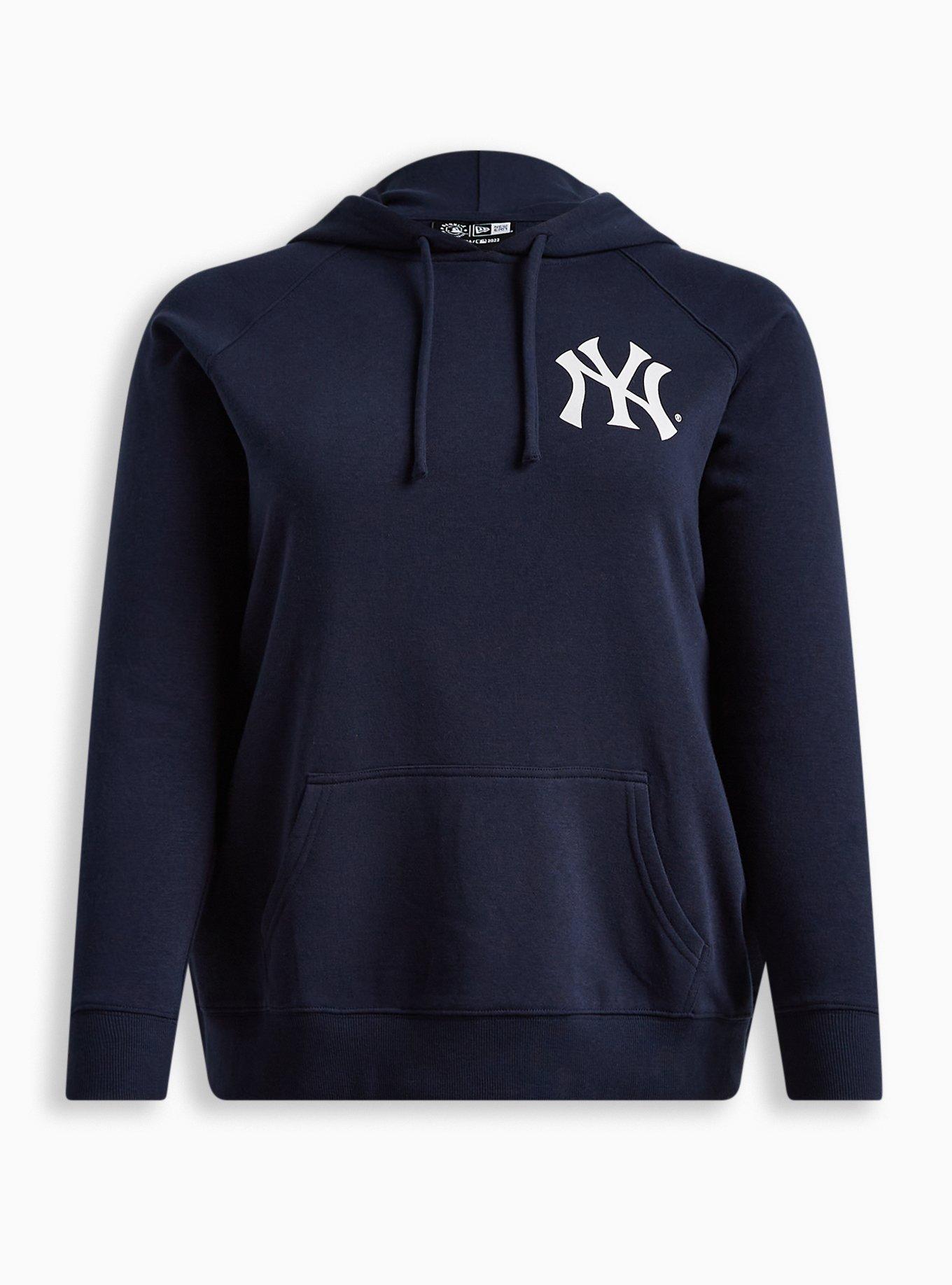 Plus Size - MLB New York Yankees Cozy Fleece Hoodie - Torrid