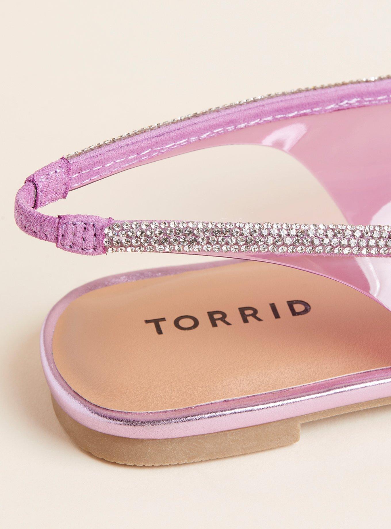 Plus Size Pointed Toe Slingback (WW), SILVER, alternate