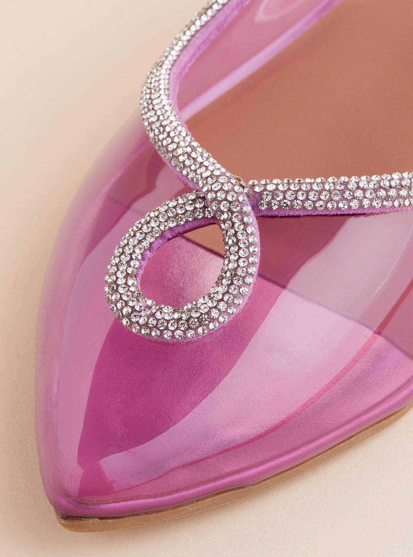 pointed toe slingback