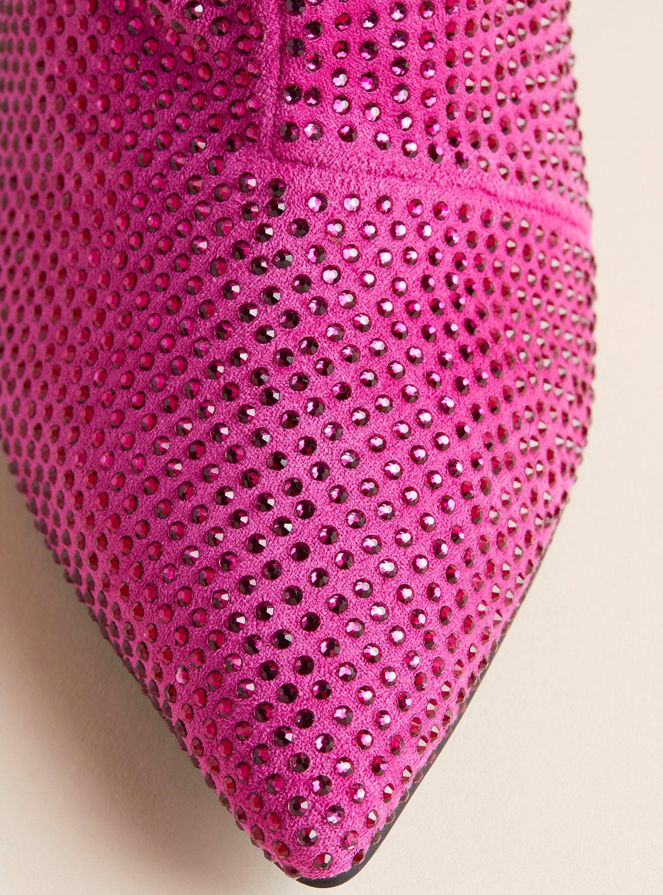 Slouch Knee Boot (WW), PINK, alternate