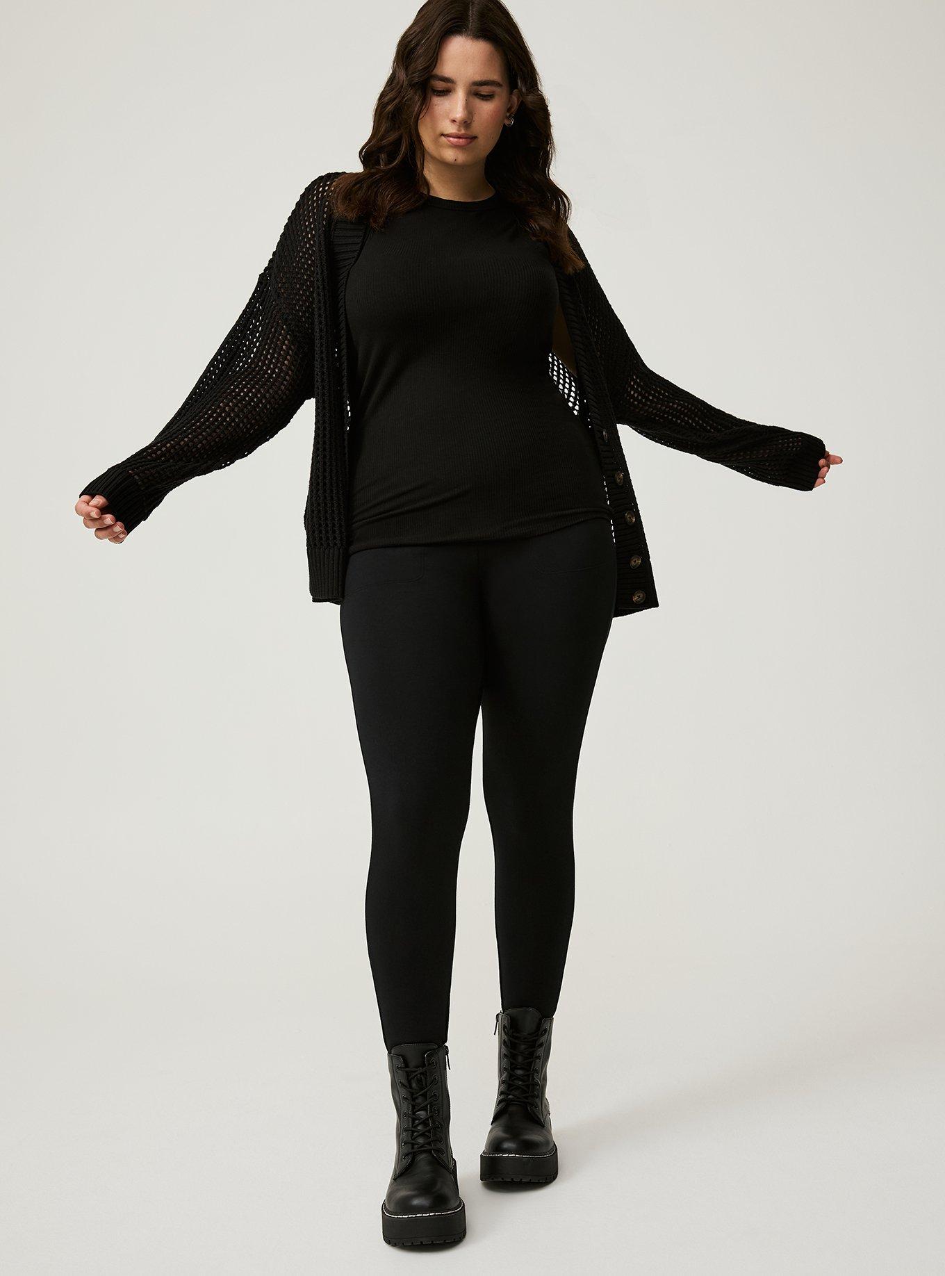 Plus Size - Full Length Signature Waist Fleece-Lined Pocket