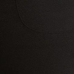 Plus Size Full-Length Fleece-Lined Pocket Legging, BLACK, swatch
