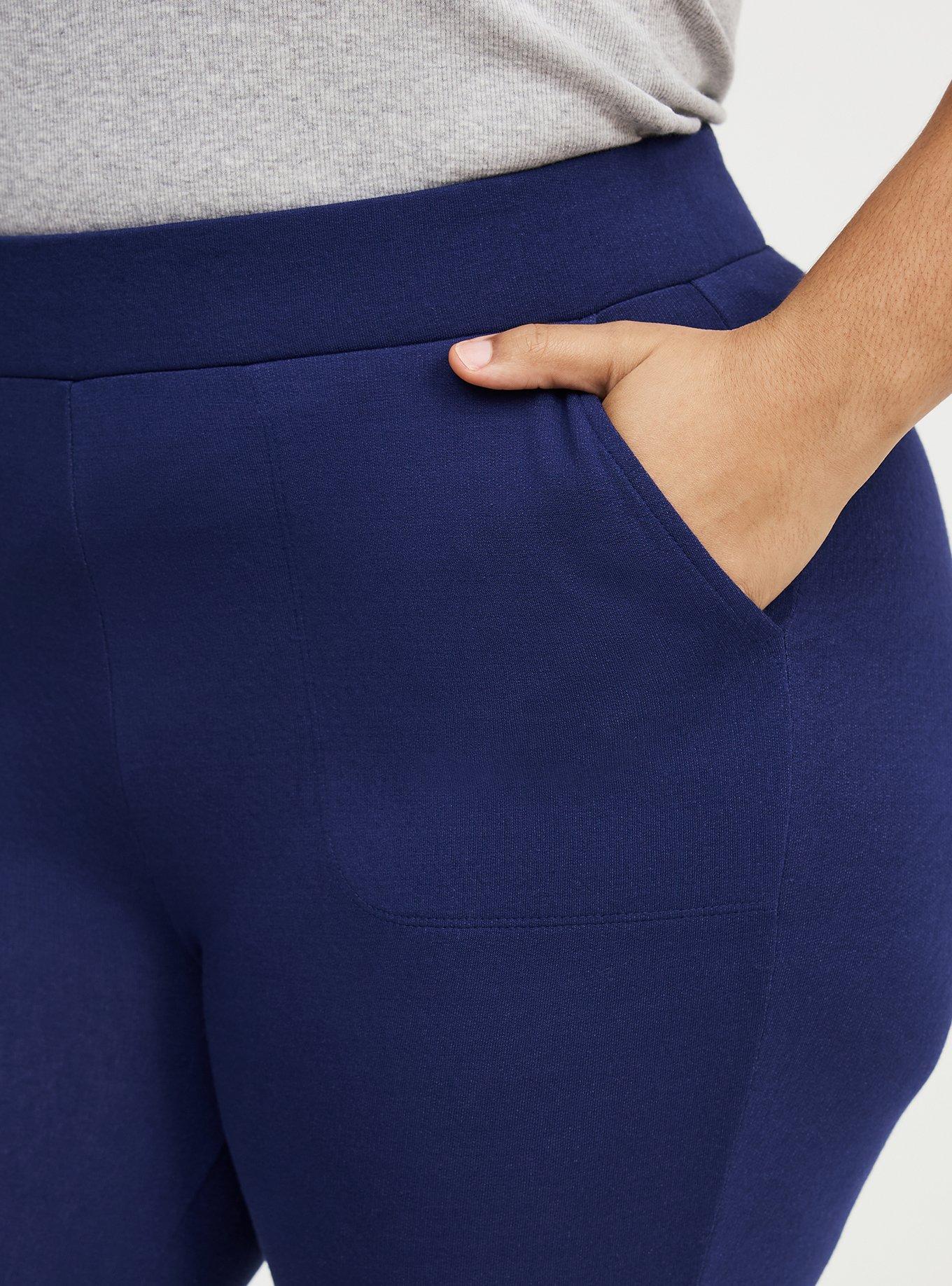 Full-Length Fleece-Lined Pocket Legging, MEDIEVAL BLUE, alternate