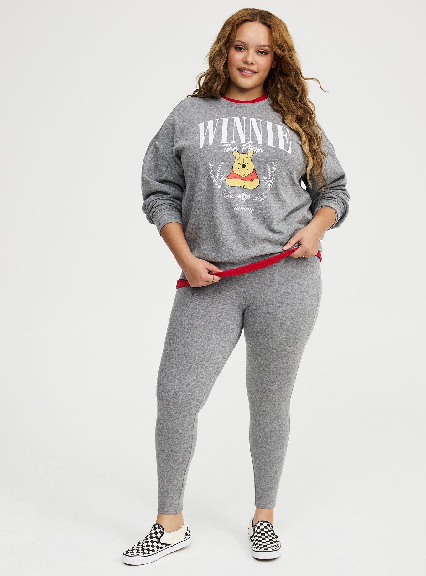 Full-Length Fleece-Lined Pocket Legging, MEDIUM HEATHER GRAY, alternate