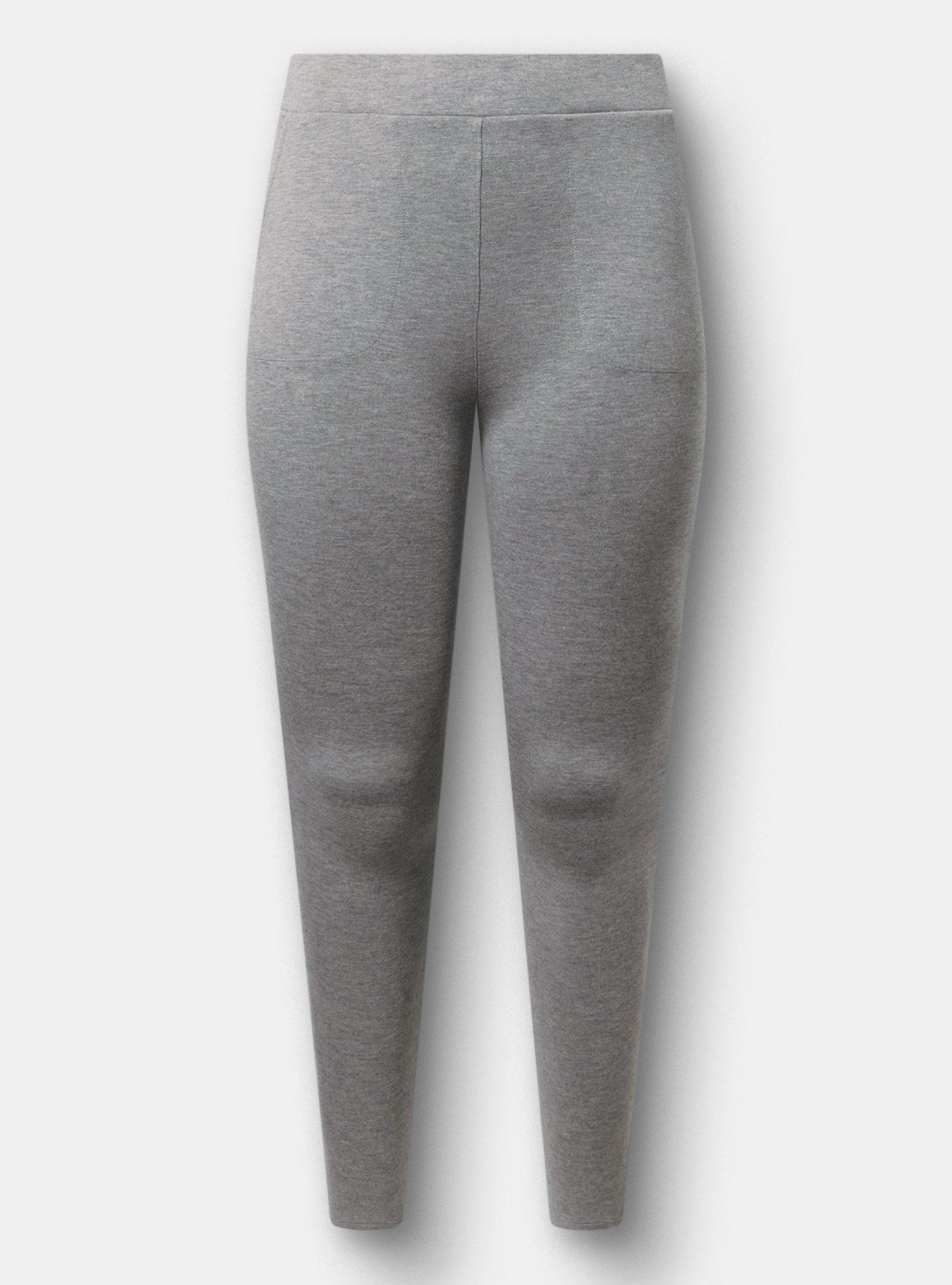 Full-Length Fleece-Lined Pocket Legging, MEDIUM HEATHER GRAY, hi-res