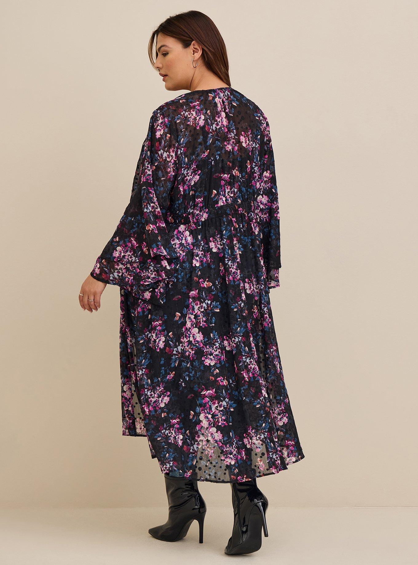 Chiffon Maxi Kimono