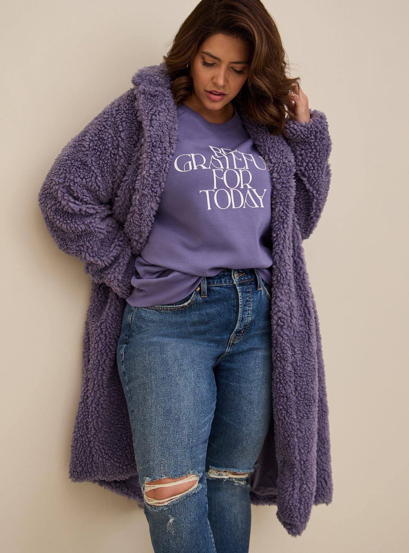 Plus Size - Wool Coat - Torrid