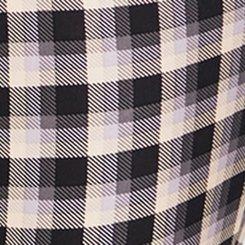 Pocket Pixie Flare Studio Luxe Ponte High-Rise Pant, SANCTUARY PLAID, swatch