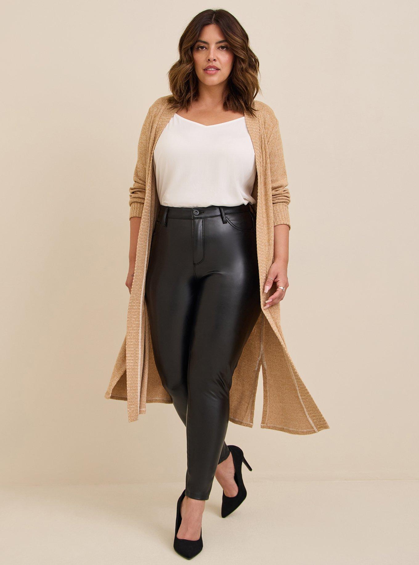 Sky High Skinny Faux Leather High-Rise Pant