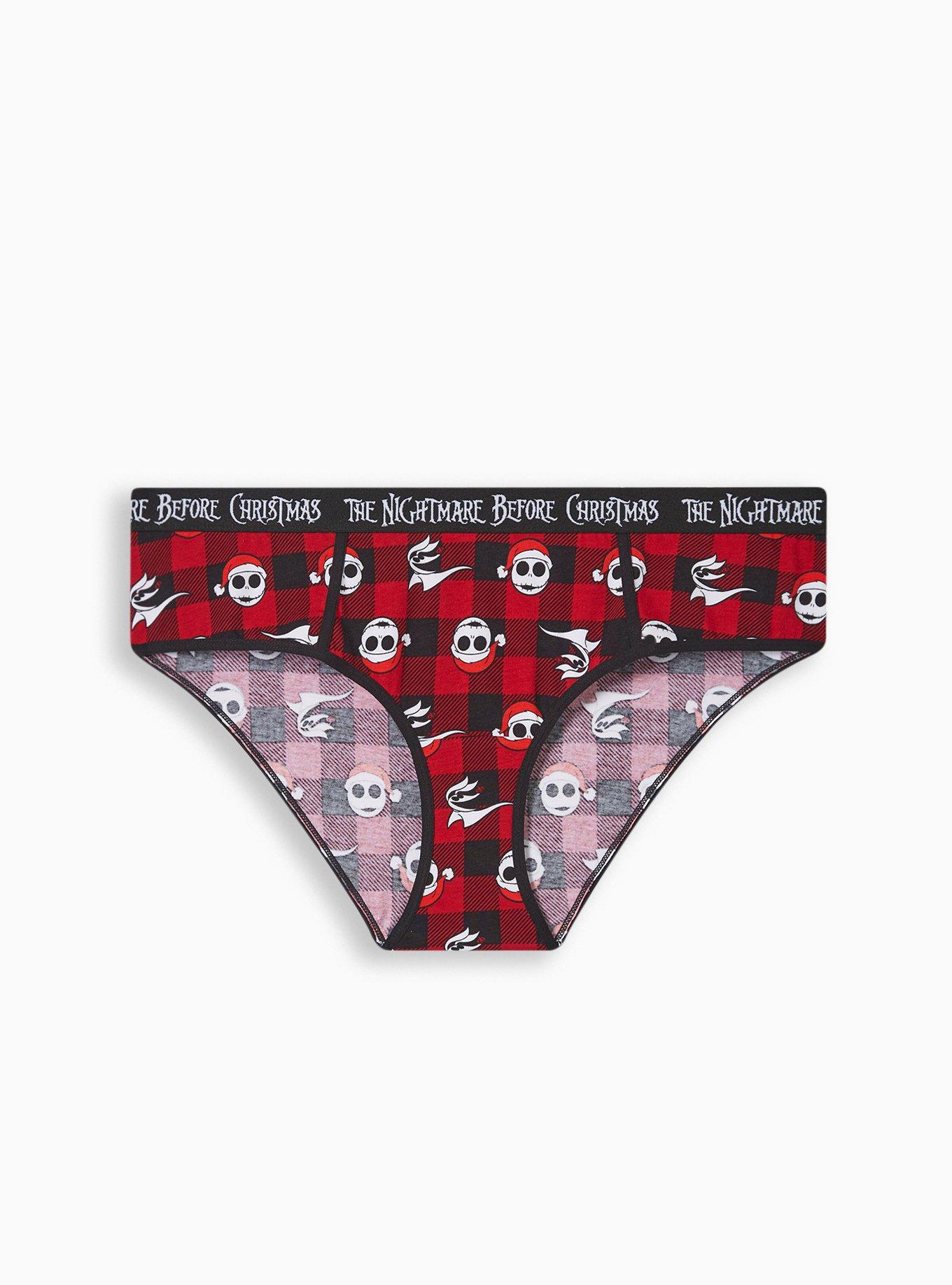 Plus Size - Nightmare Before Christmas Cotton Mid Rise Hipster Panty -  Torrid