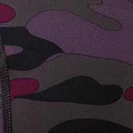 Plus Size Low Impact Wireless Strappy Back Active Sports Bra, COZY CAMO, swatch