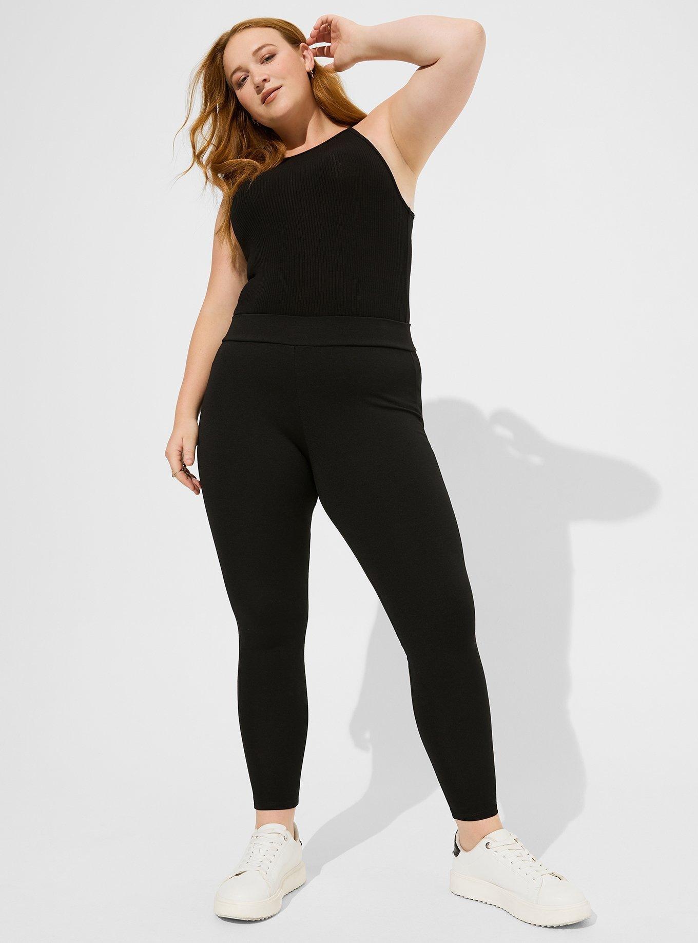 Plus Size Full Length Comfort Waist Ponte Legging Torrid