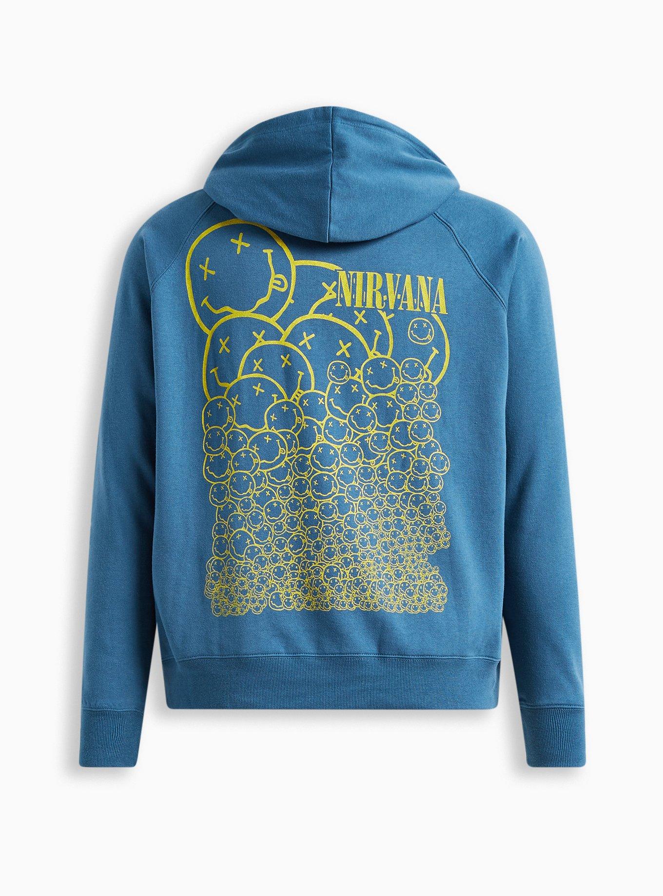 Nirvana hotsell zip hoodie