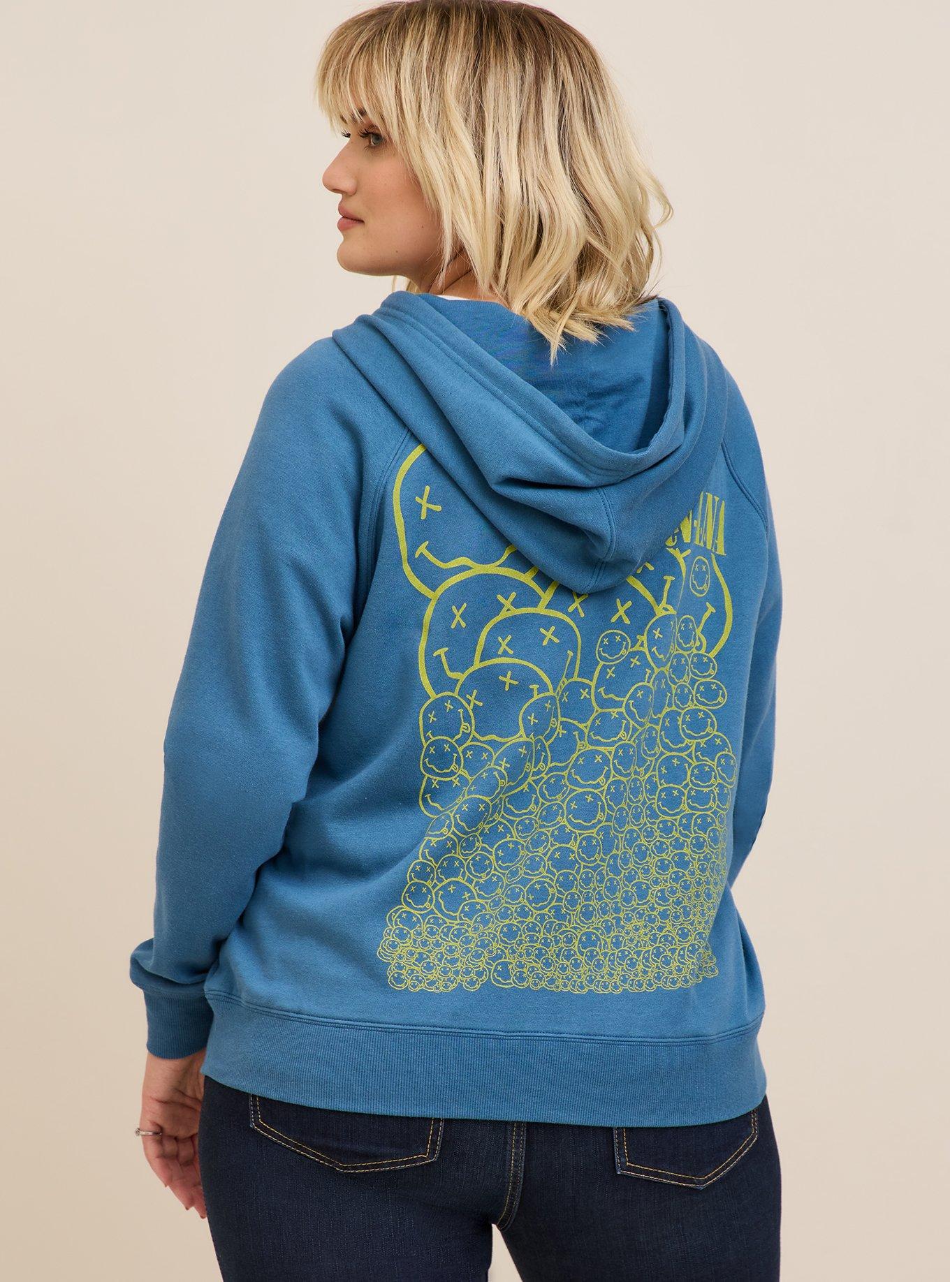 Nirvana zip hoodie hotsell
