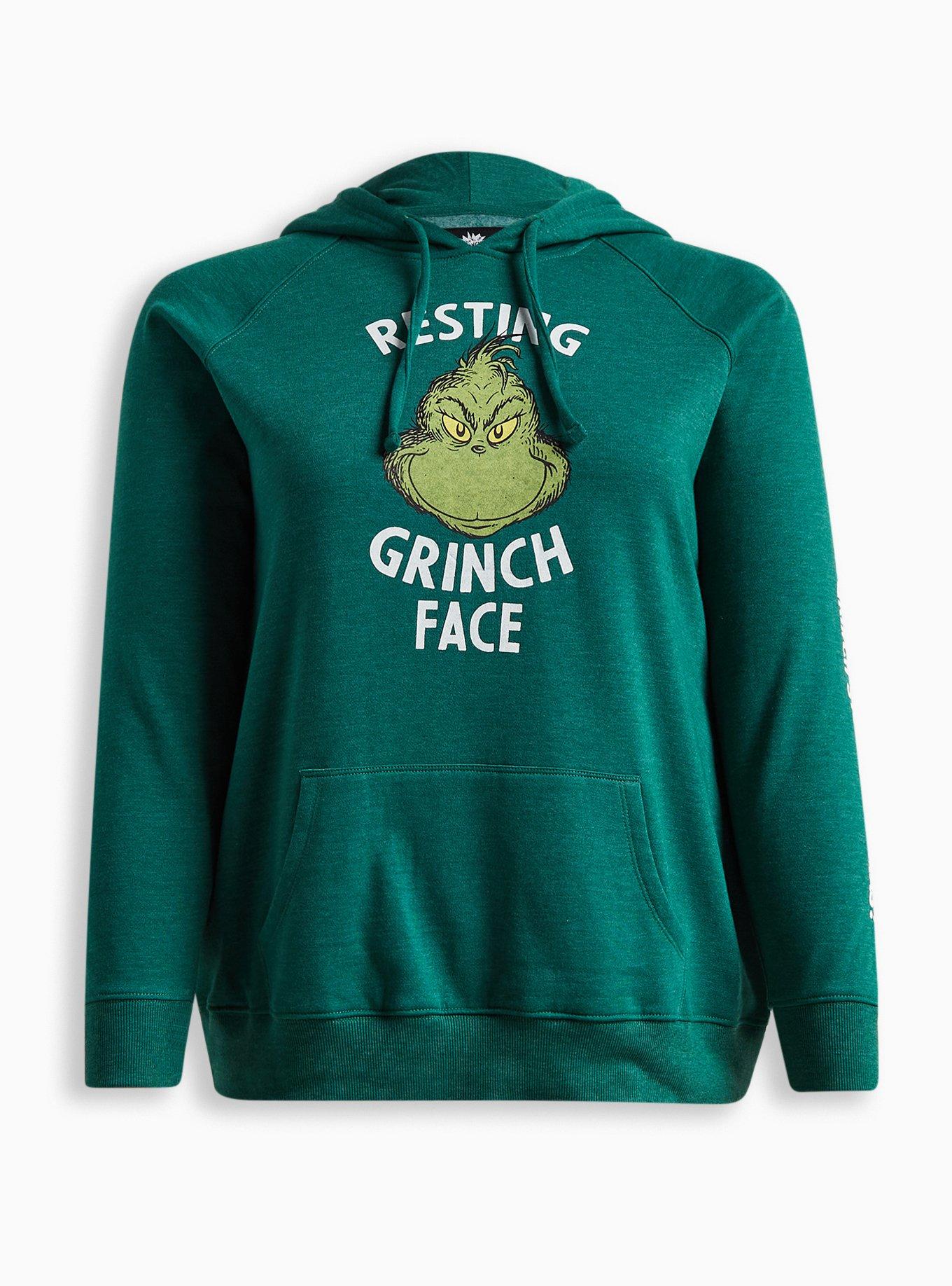 Plus Size - The Grinch Christmas Cozy Fleece Hoodie - Torrid