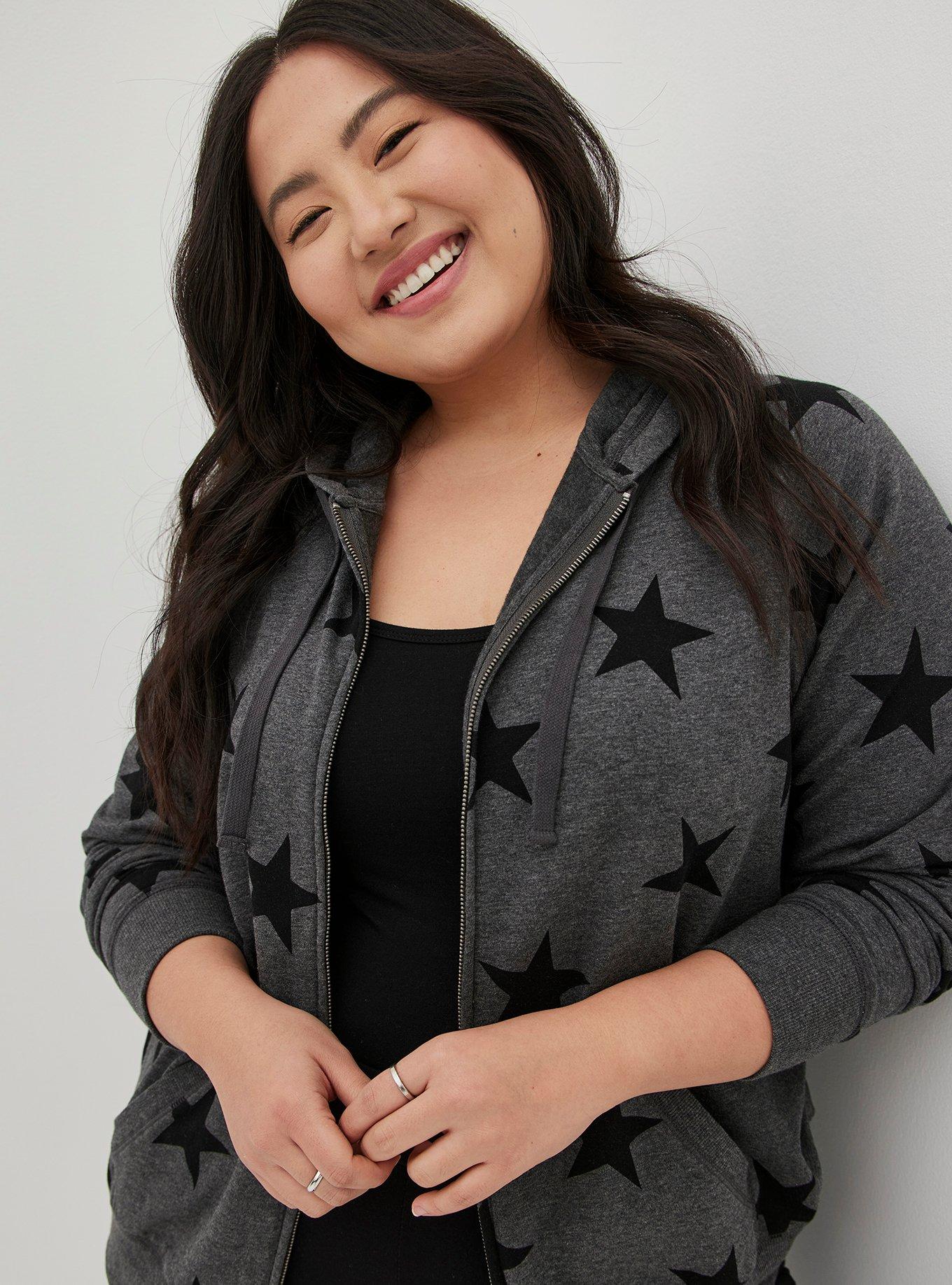 Plus Size - Grey Super Soft Denim Jacket - Torrid