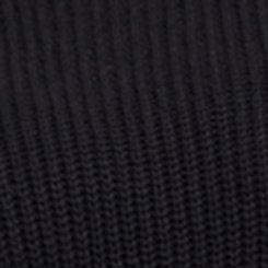 Mini Cotton Acrylic Sweater Dress, DEEP BLACK, swatch