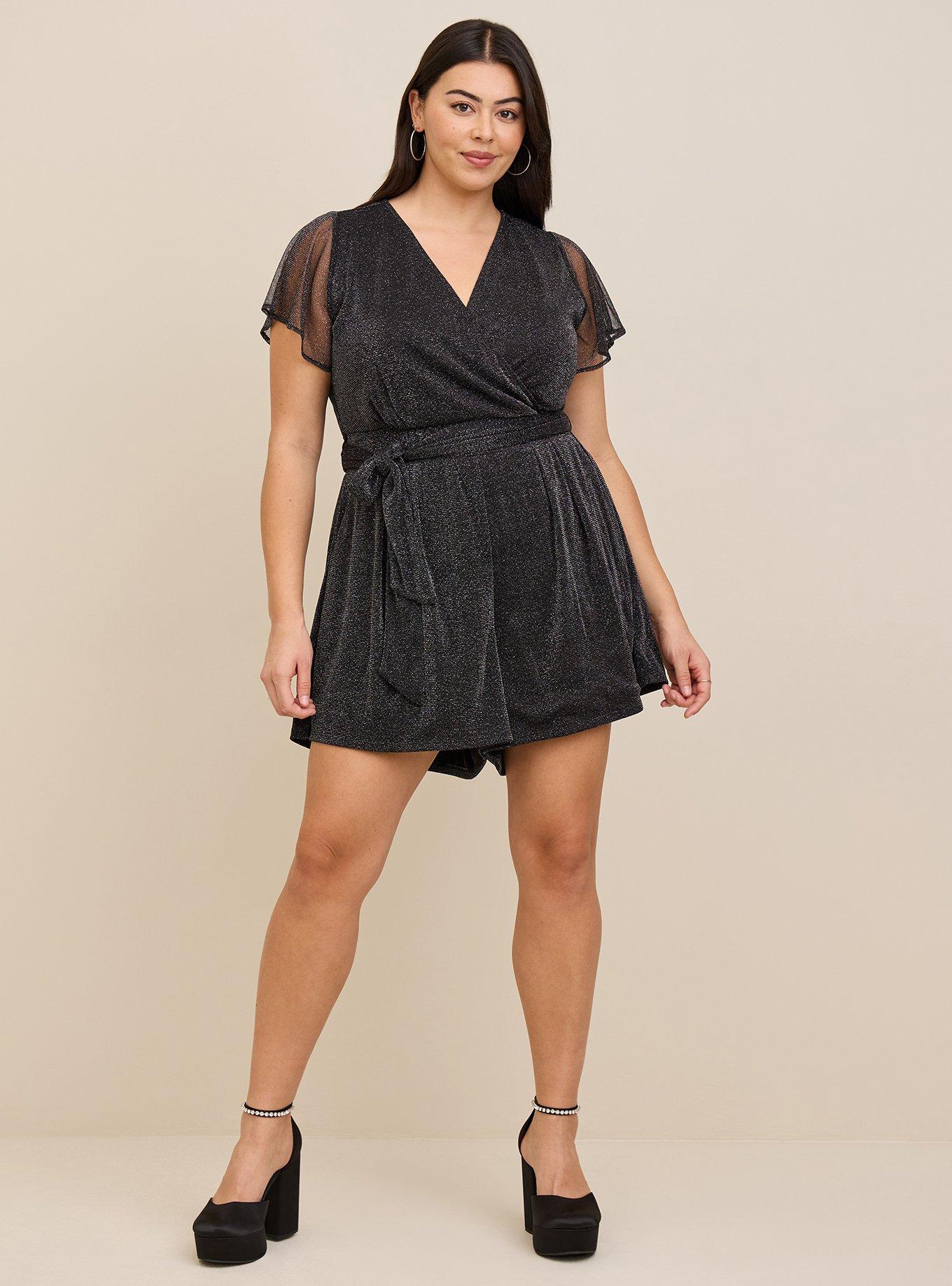 Torrid black hot sale romper