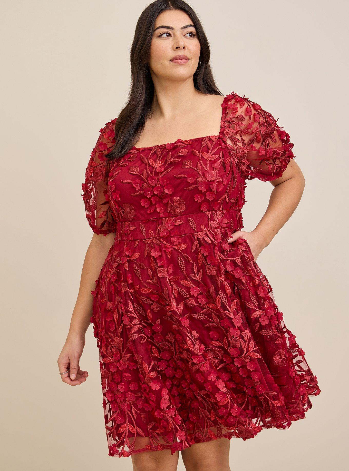 Torrid 2025 red dress