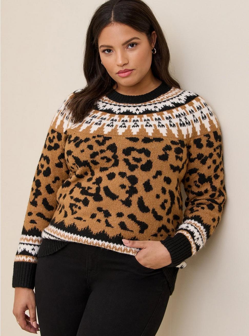 Vegan Cashmere Pullover Sweater, ANIMAL, hi-res