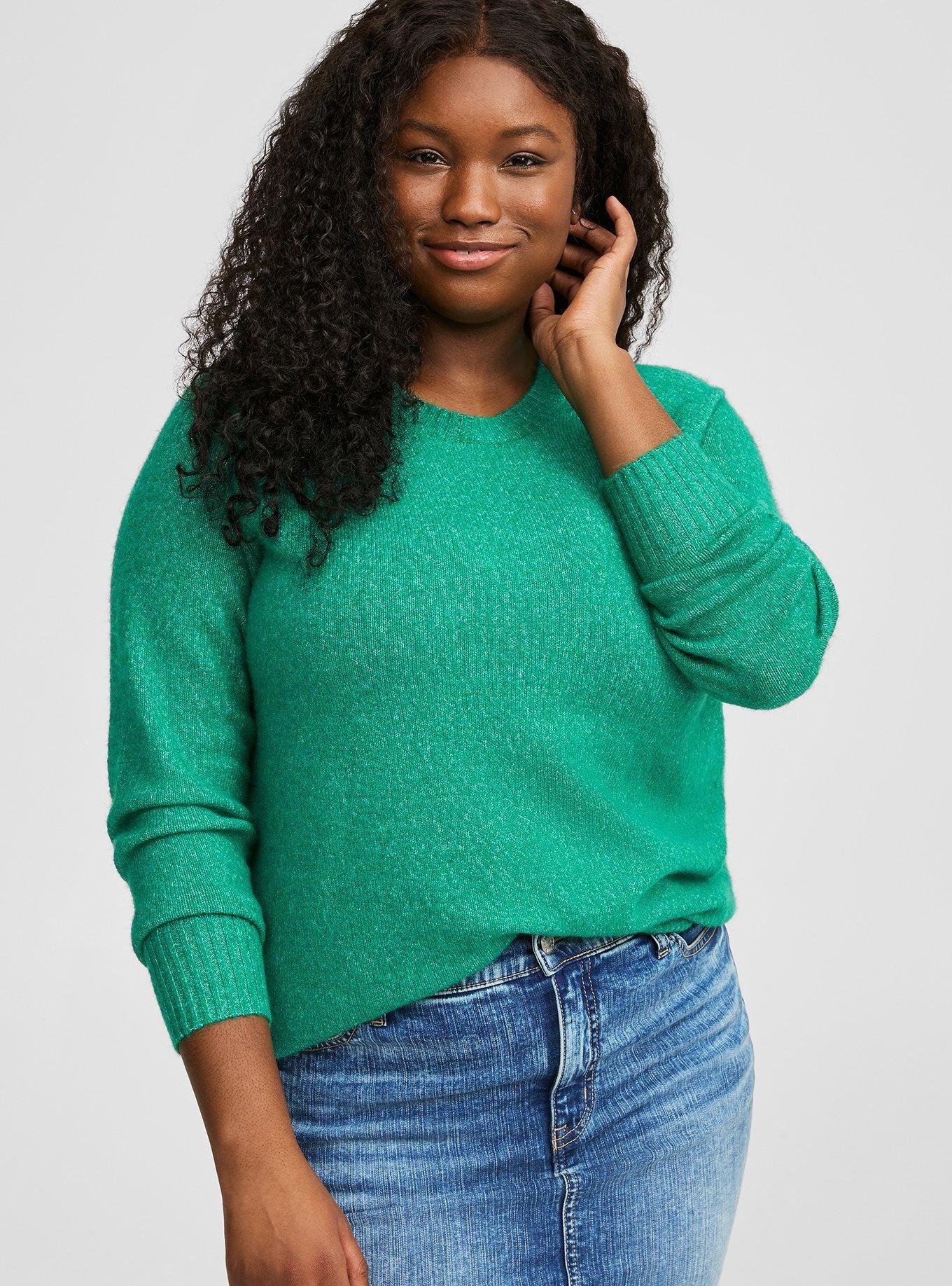 Vegan Cashmere Pullover Sweater