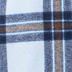 Plus Size Wool Longline Shacket, TUCKER PLAID LIGHT BLUE, swatch