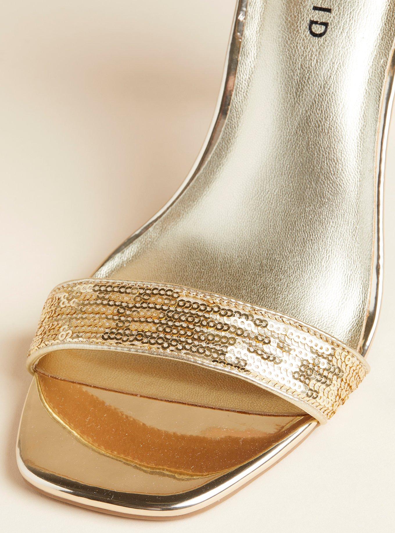 Plus Size - Sequin Stiletto Heel Sandal (WW) - Torrid