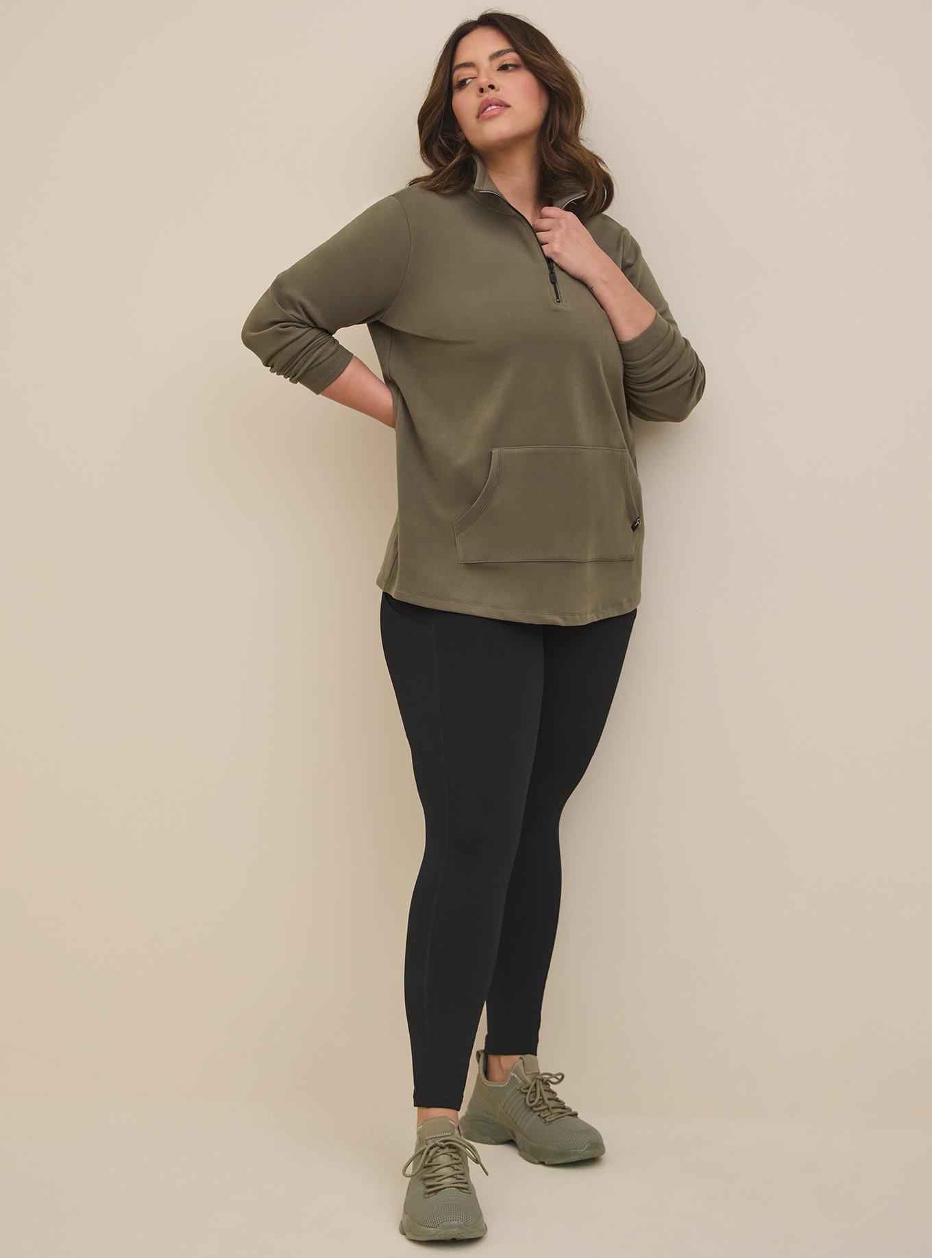 Weekend Pullover Olive  Performance activewear, Active women