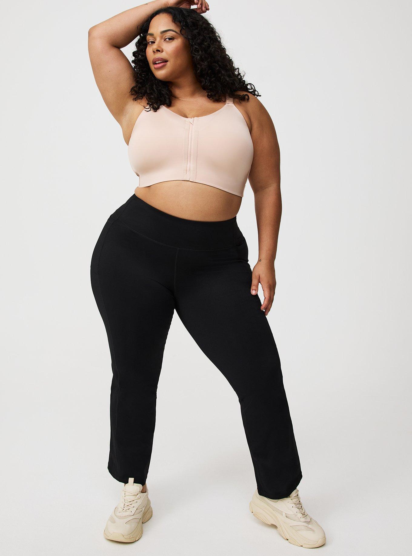 Wire-Free Hi-Impact Zip-Front Sports Bra