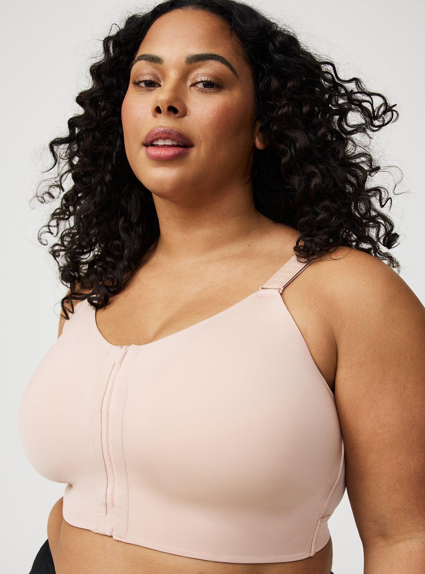 Wire-Free Hi-Impact Zip-Front Sports Bra