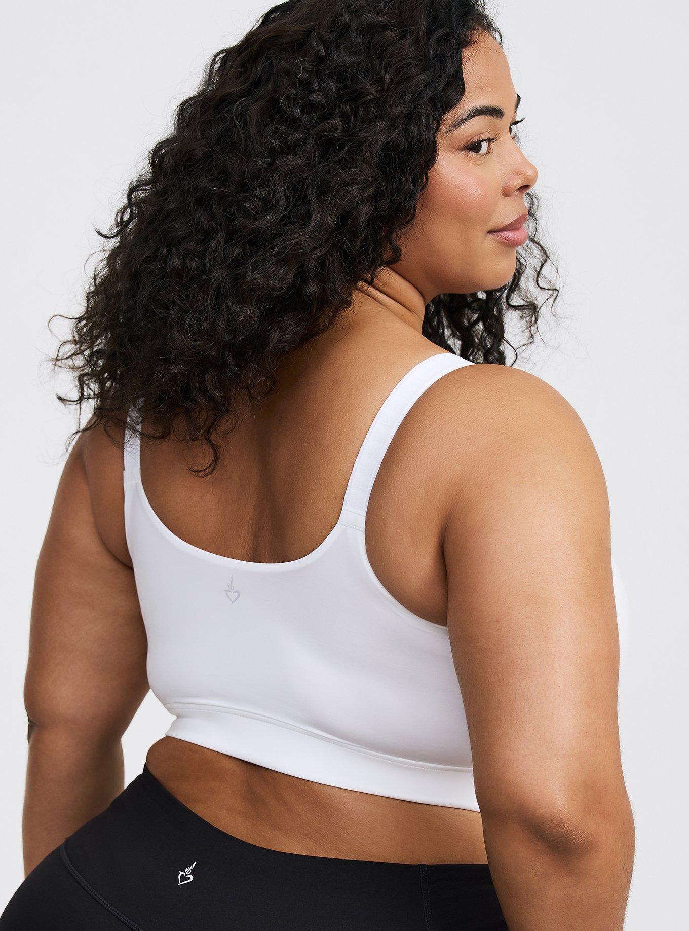 Wire-Free Hi-Impact Zip-Front Sports Bra