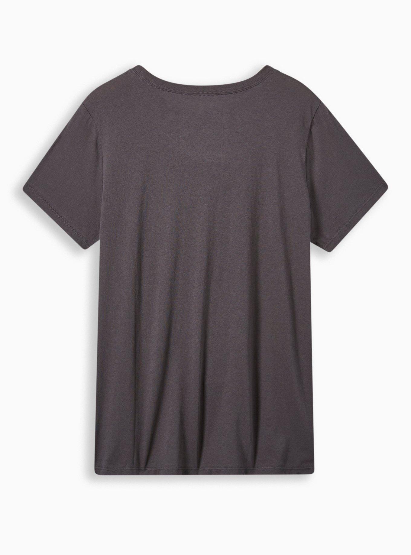 Plus Size Elvis Presley Classic Fit Cotton Crew Neck Tee, VINTAGE BLACK, alternate