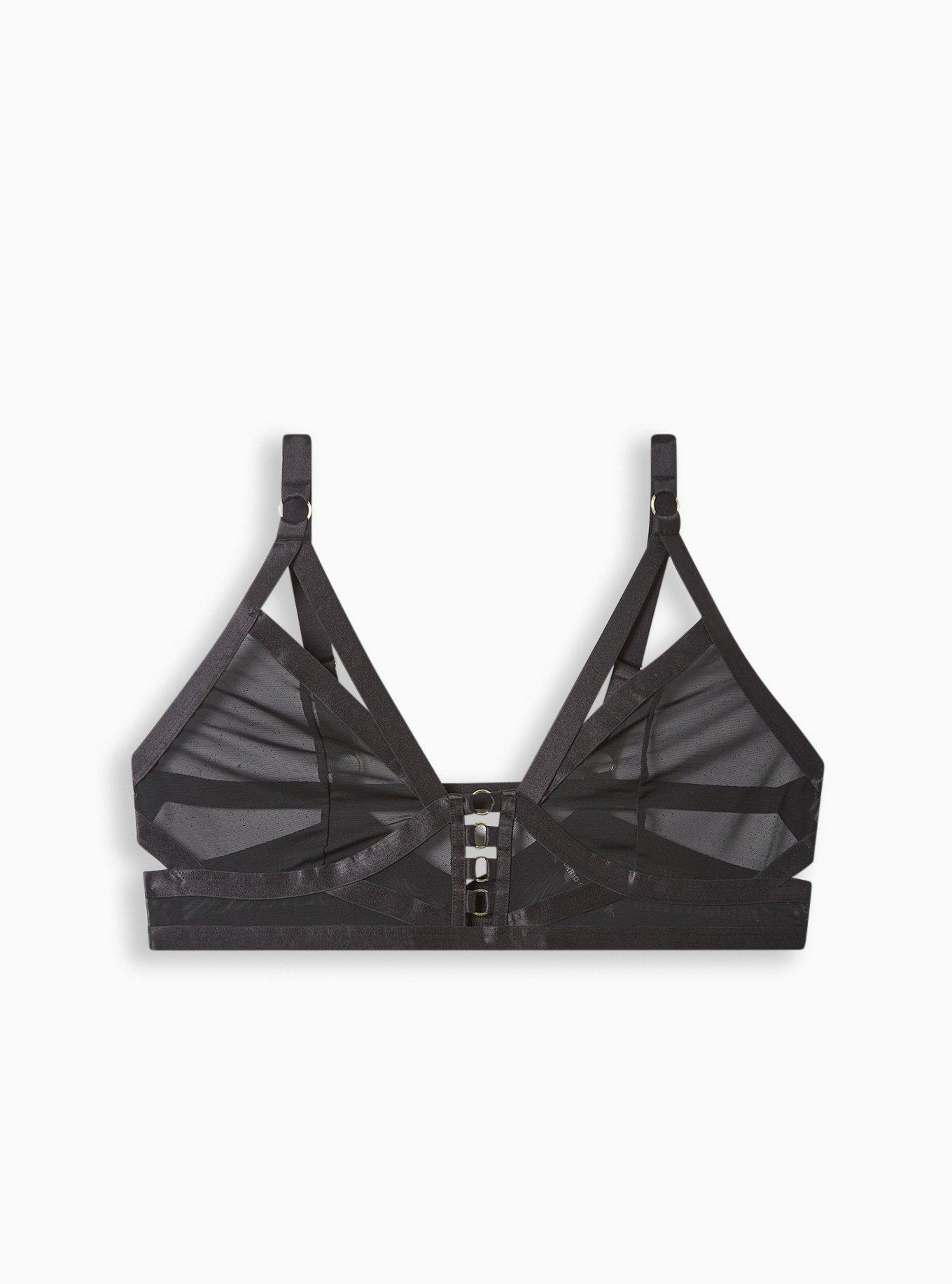 Sexy Black Bralette - Bustier Bralette - Corset Bra - Lace Bra - Lulus